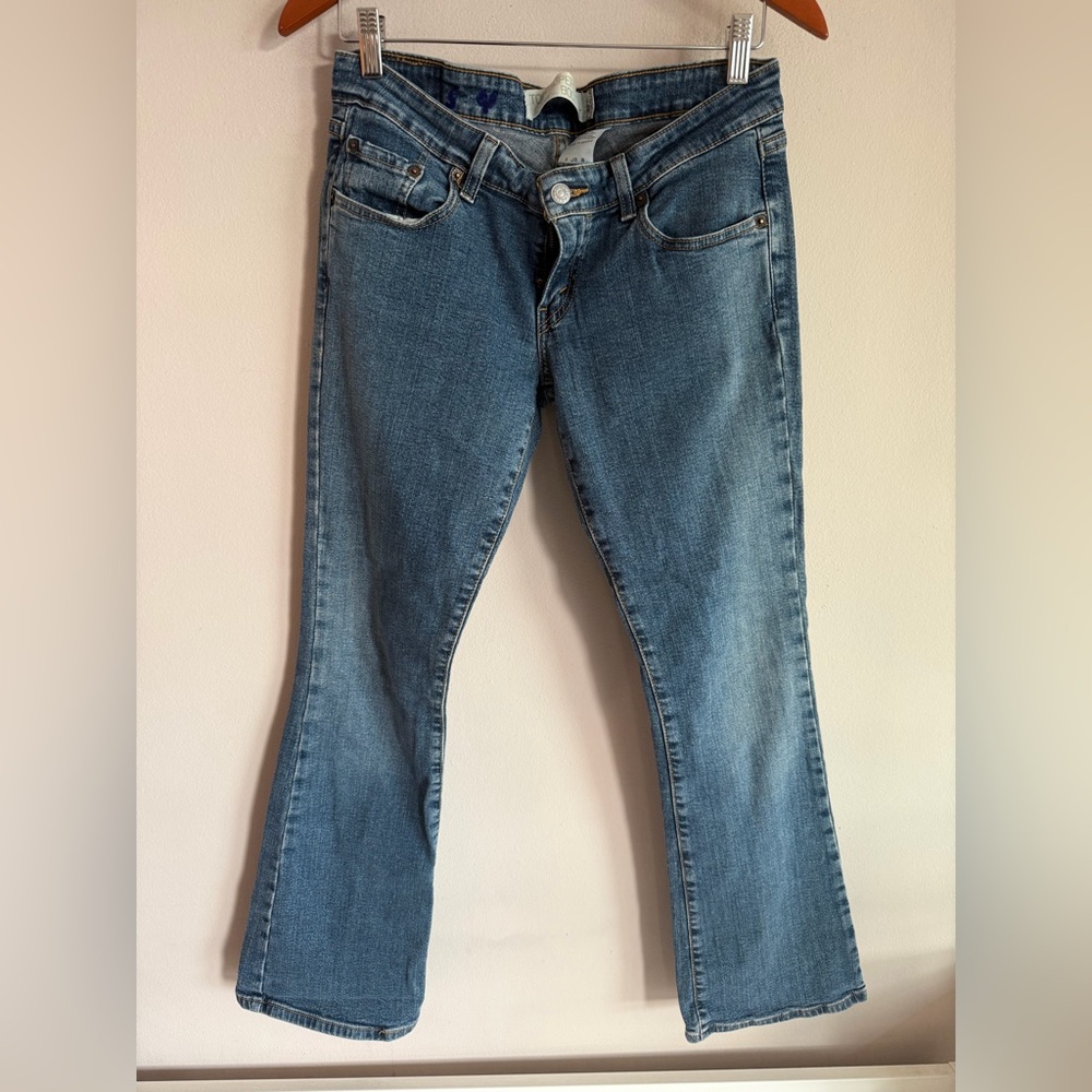 Classic Women's Bootcut Jeans - Blue‎ Wash 524  size 9